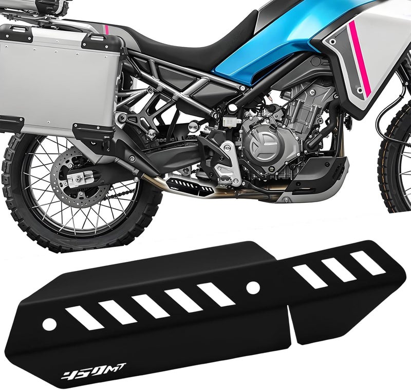 XIDAODIT Exhaust Heat Shield Exhaust Pipe Anti-scalding Cover Compatible with CFMOTO 450MT 450-MT IBEX 450 2023 2024 2025 - Image 1